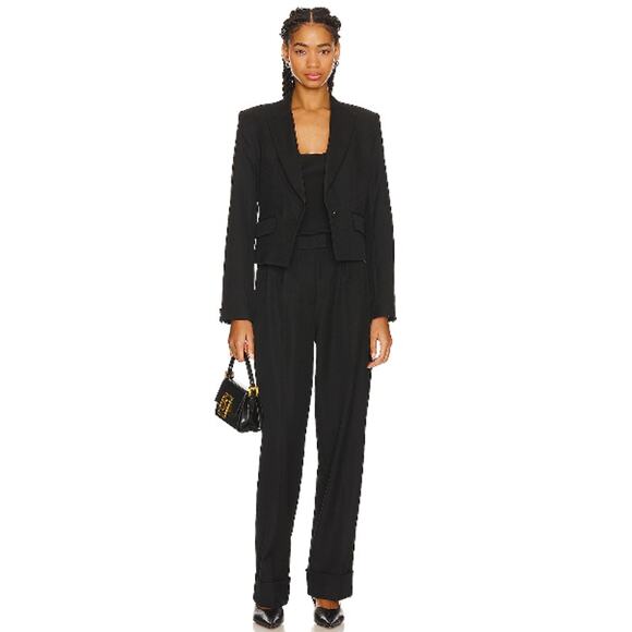 New Rag & Bone Valerie Wool Blazer in Black Size 00 New with Tags - Picture 2 of 8